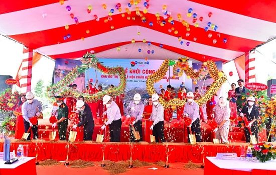 Trần Anh Group tổ chức lễ khởi công dự án KĐT Phúc An Asuka tại Châu Đốc