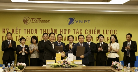 Tập đoàn T&T Group hợp tác chiến lược toàn diện với Tập đoàn Bưu chính Viễn thông Việt Nam