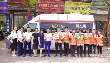 T&T Group và Ngân hàng SHB tặng xe cứu thương cho Đội hỗ trợ sơ cứu FAS Angel Hà Nội