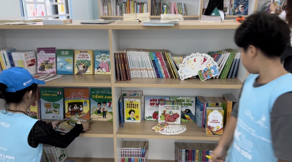 Trần Anh Group – trao tặng thư viện sách cho trẻ em khó khăn huyện Tịnh Biên