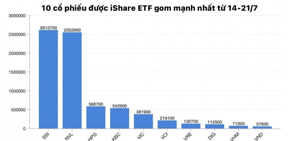 Quỹ iShares ETF mua hơn 2,5 triệu cổ phiếu Novaland (NVL)