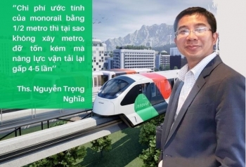 Đường sắt nhẹ trên cao monorail dọc 2 bờ sông Hồng: Liệu có phá vỡ cảnh quan phố cổ Hà Nội??